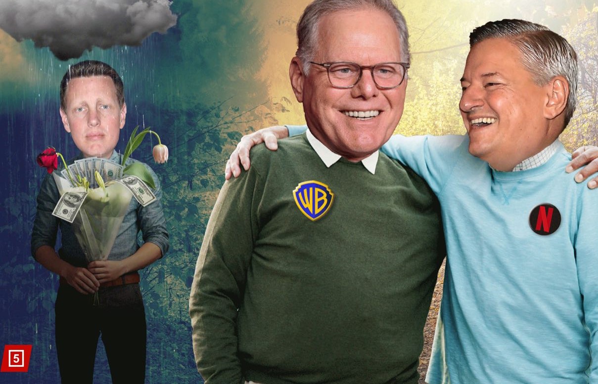 Warner Bros. Discovery ведет эксклюзивные переговоры о продаже с  Netflix.